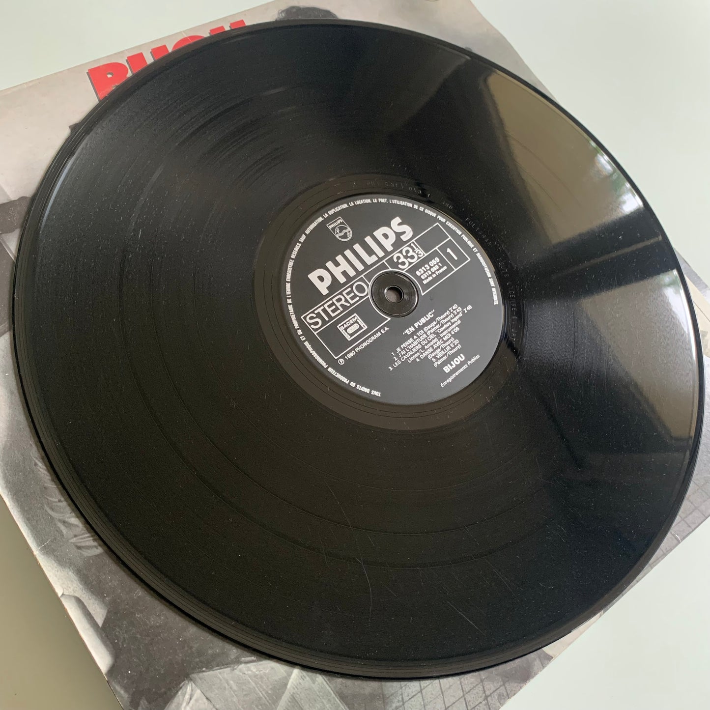 Bijou - En Public - LP 1980 Occasion