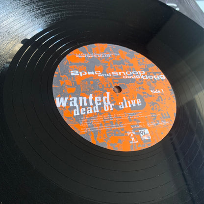 Tupac 2Pac - Snoop Doggy Dogg - Wanted Dead Or Alive - Single 1997