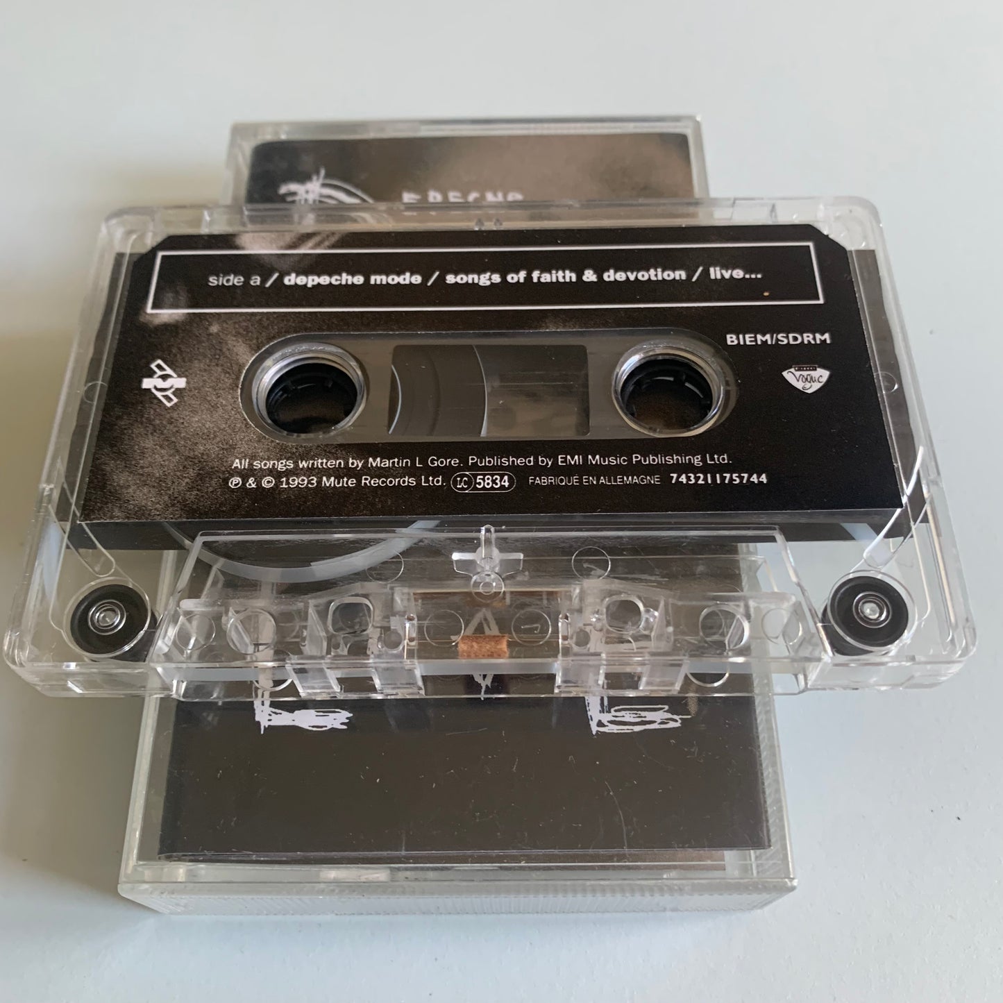 Depeche Mode - Songs Of Faith And Devotion Live 1993 Occasion