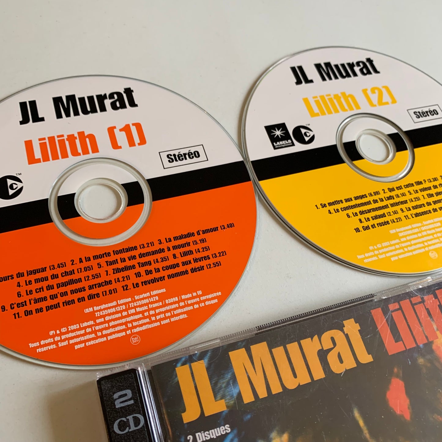 CD - JL Murat - Lilith - 2003 Occasion
