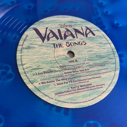 Vaiana The Songs - Disney Bande Originale du Film - LP Ocean Blue 2023