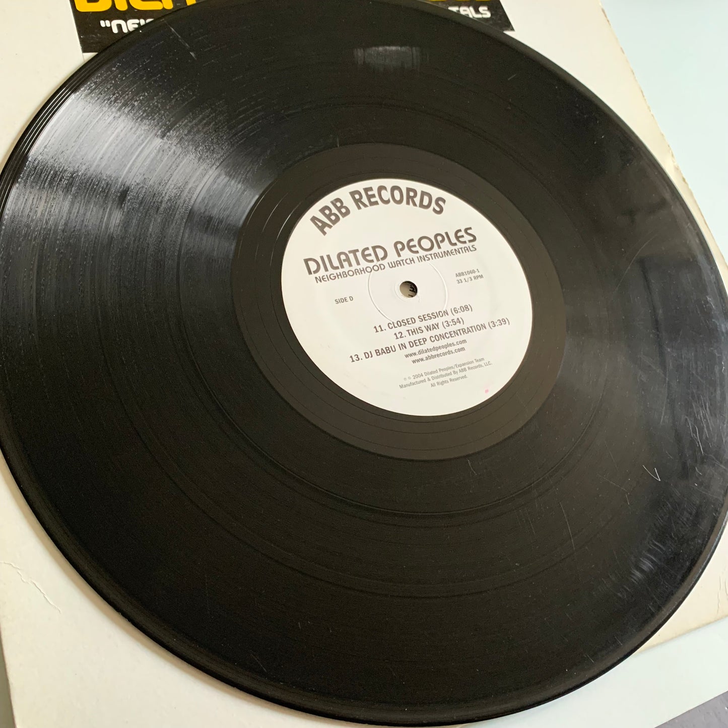 Dilated Peoples - Neighborhood Watch Instrumentals - Double LP 2004 Occasion