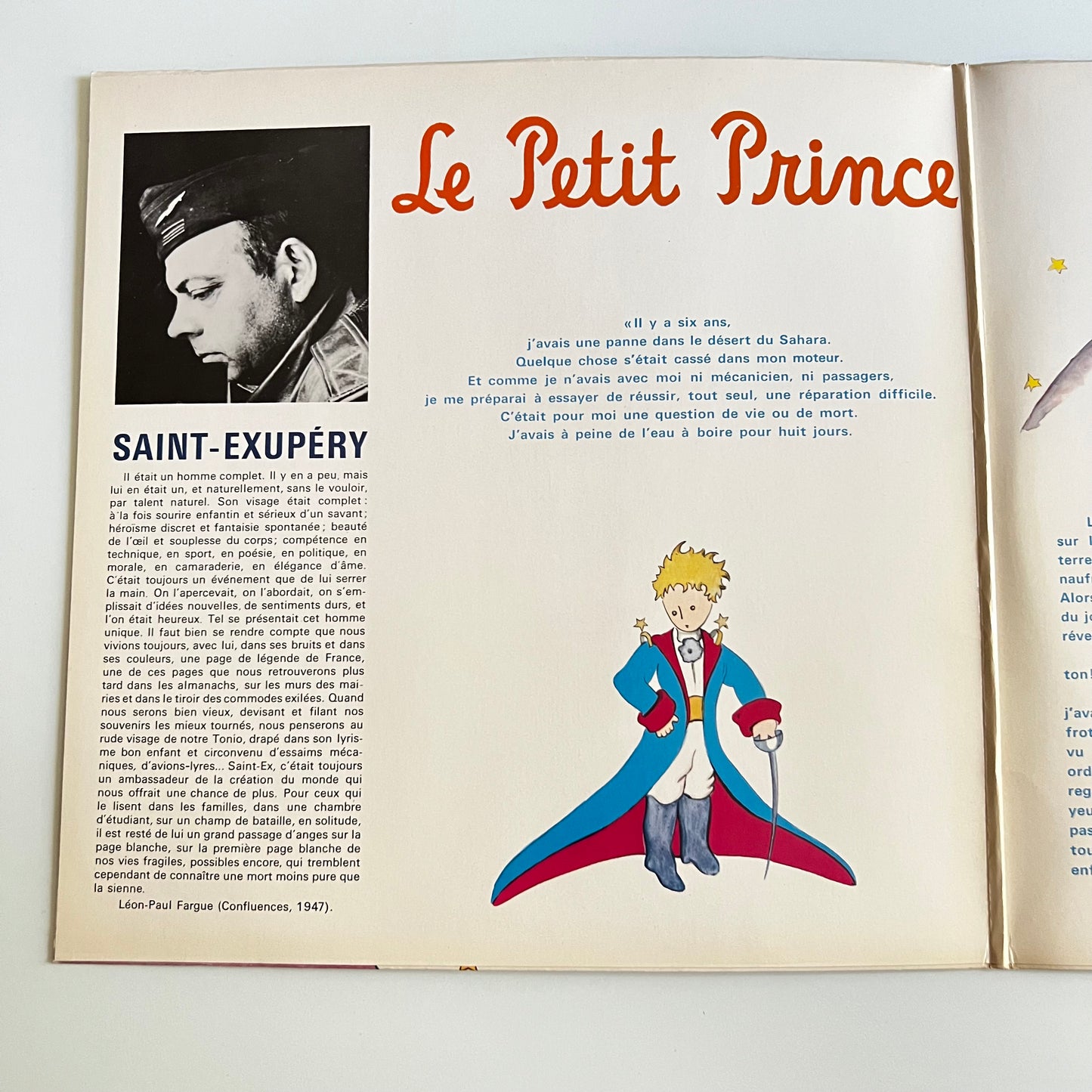 Antoine De Saint-Exupéry - Le Petit Prince - LP