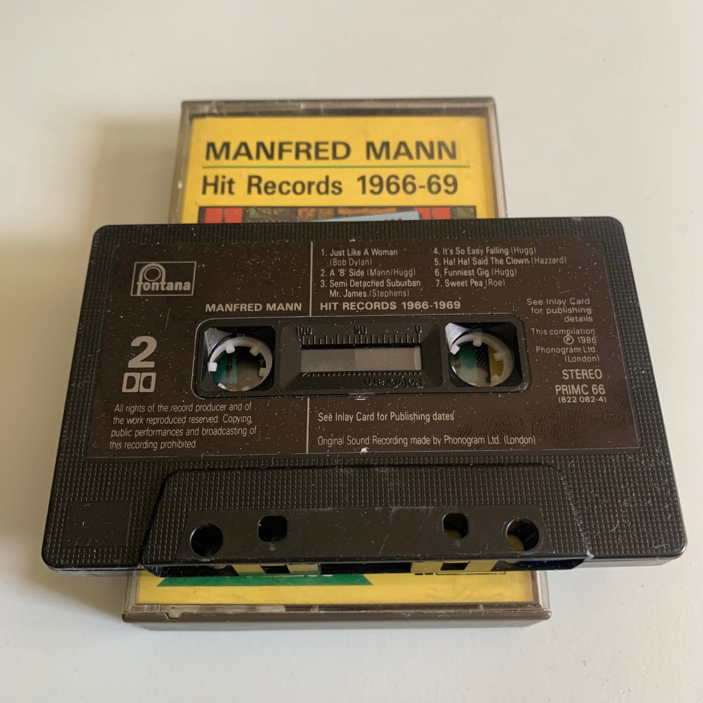 Manfred Mann - Hit Records 1966-1969 - 1986 Occasion