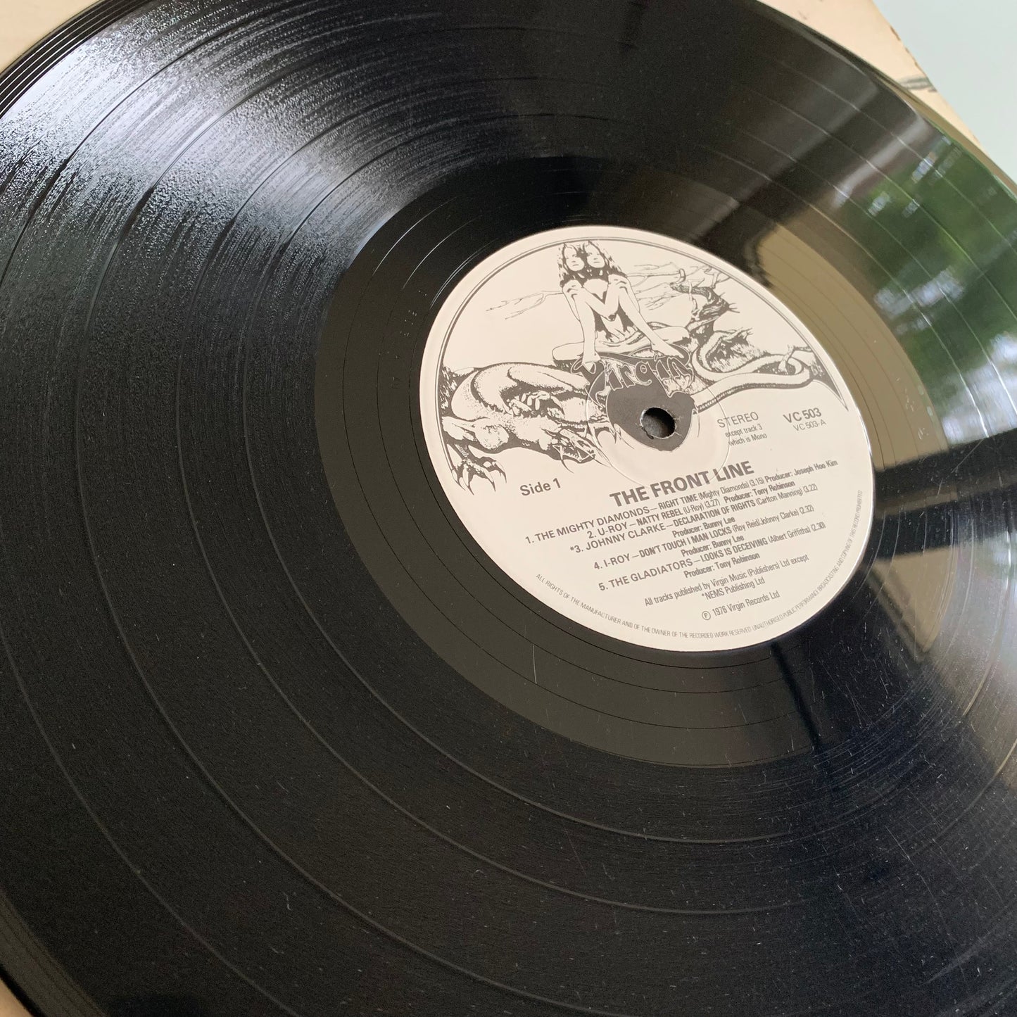 Variétés - The Front Line - LP 1976 Occasion