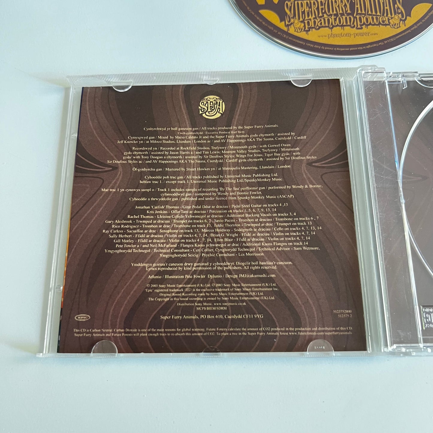 CD - Super Furry Animals - Phantom Power - 2003