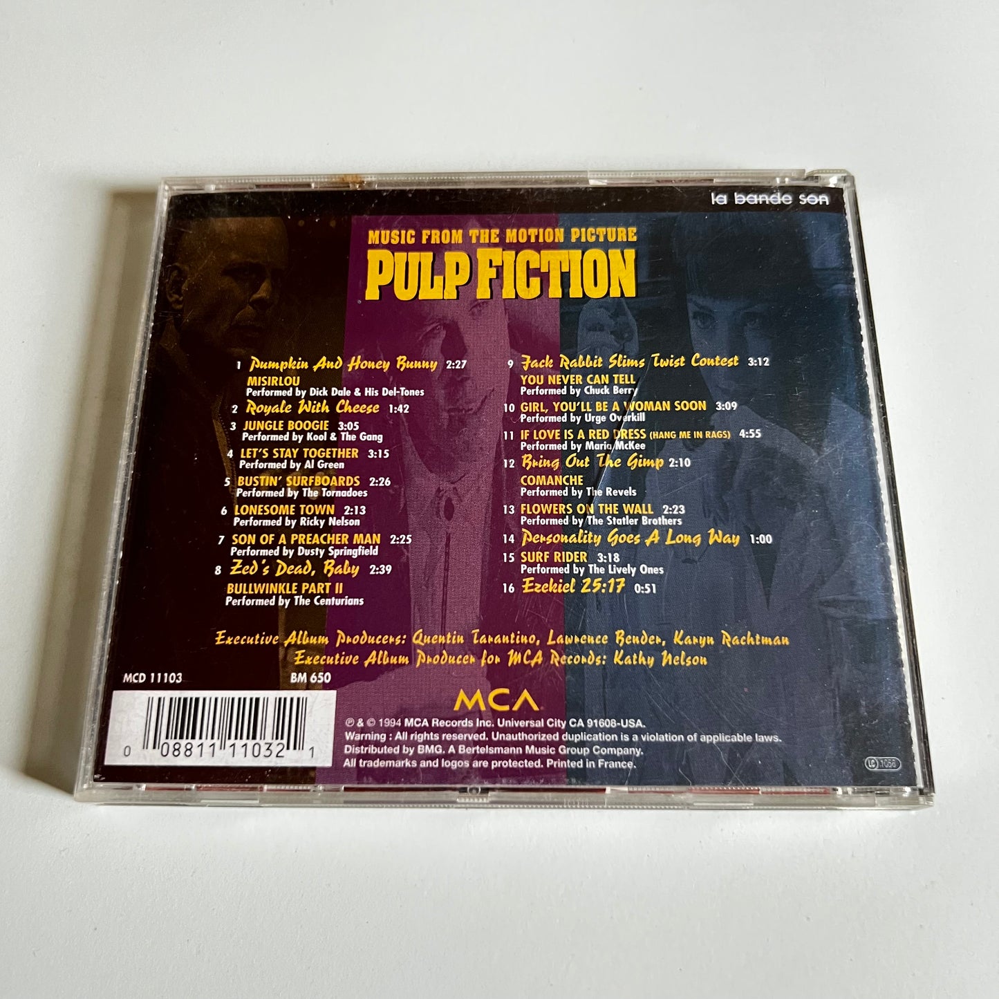 CD - Pulp Fiction (Music From The Motion Picture) - 1994