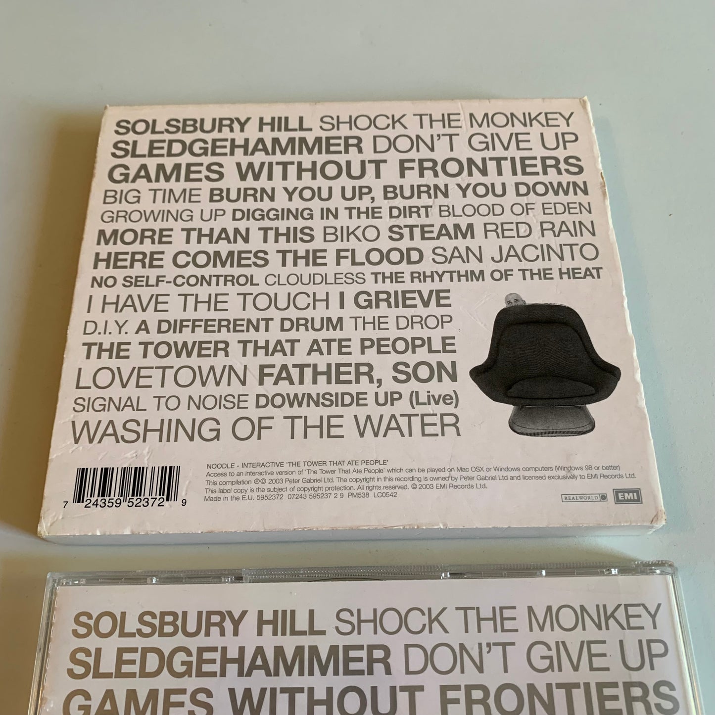 CD - Peter Gabriel - Hit - The Definitive Two Cd Collection - Occasion