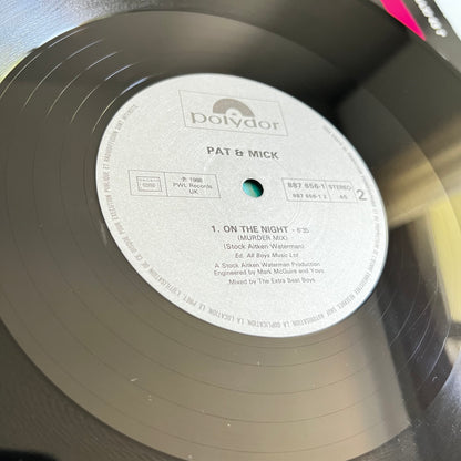 Pat & Mick - Let's All Chant - Maxi Single 1988