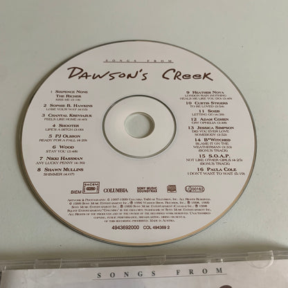 CD - Songs From Dawson's Creek - 1999 Occasion