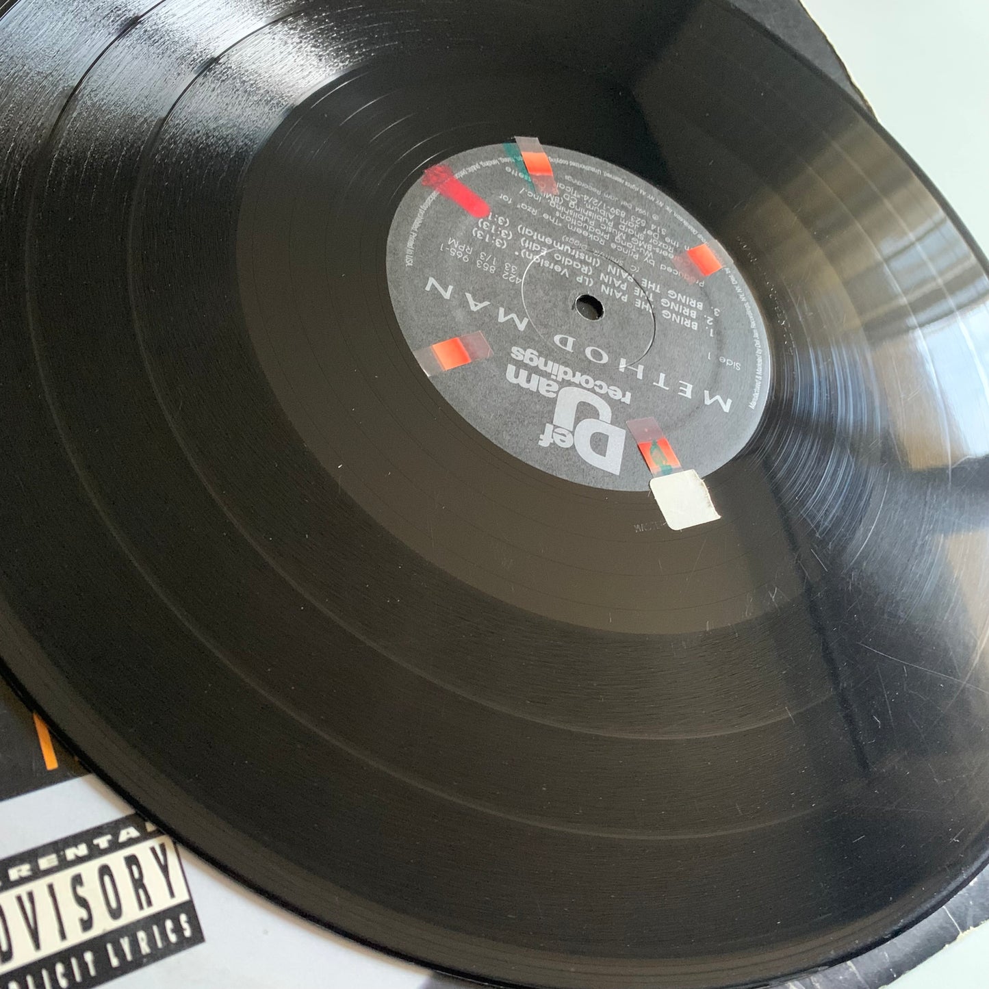 Method Man - Bring The Pain - Single 1994