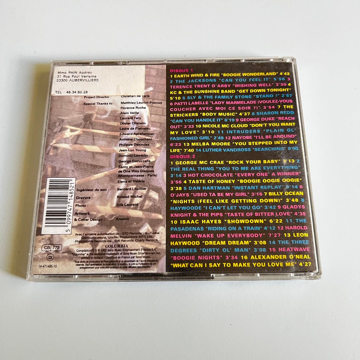 CD - Compilation - Do The Funk Vol. 2 - 1992