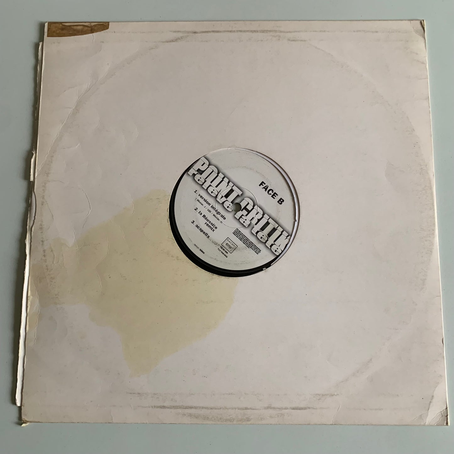 Point Critik - La Réussite / Relève La Tête - 12” 1999 Occasion