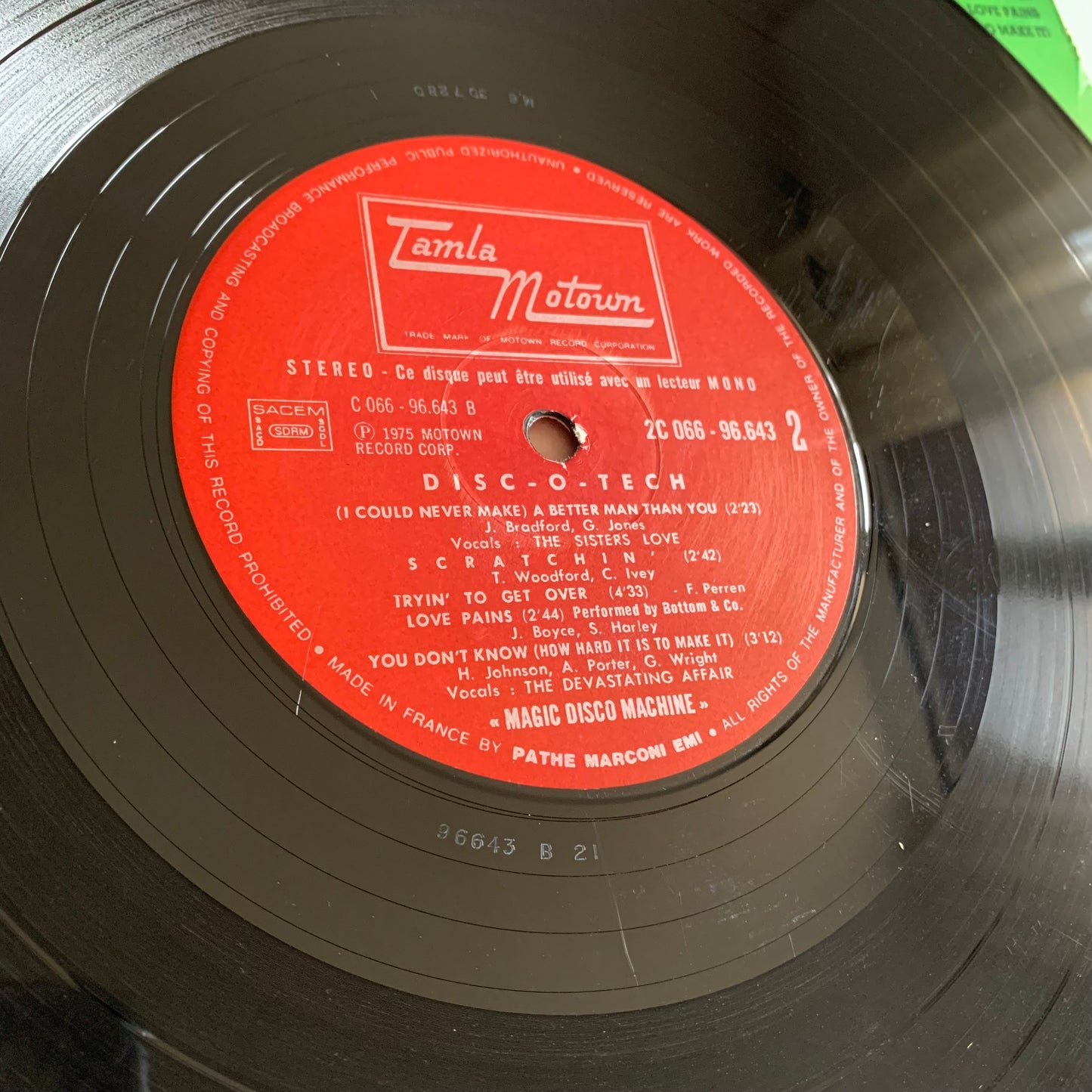 The Magic Disco Machine - Disc-O-Tech - LP 1975