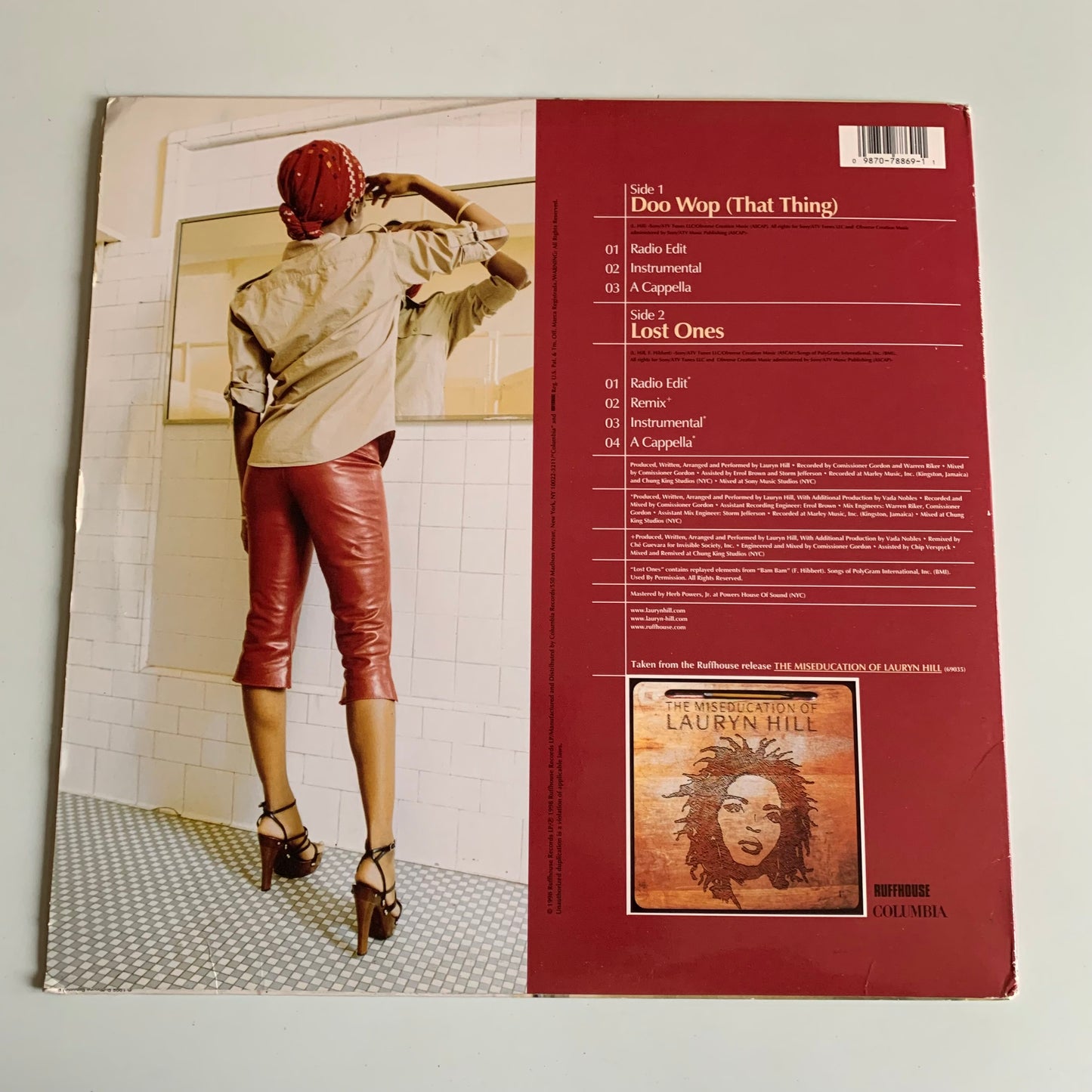 Lauryn Hill - Doo Wop (That Thing) / Lost Ones - Single 1998