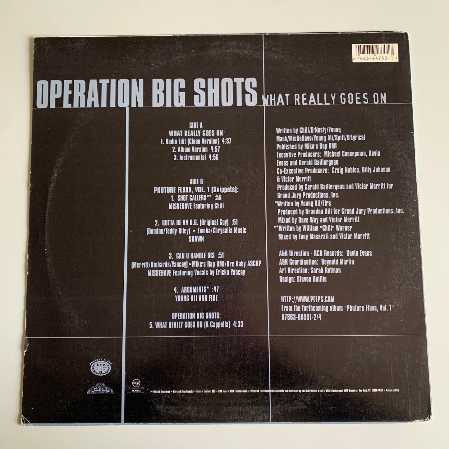 Operation Big Shots - What Really Goes On - Single 1996