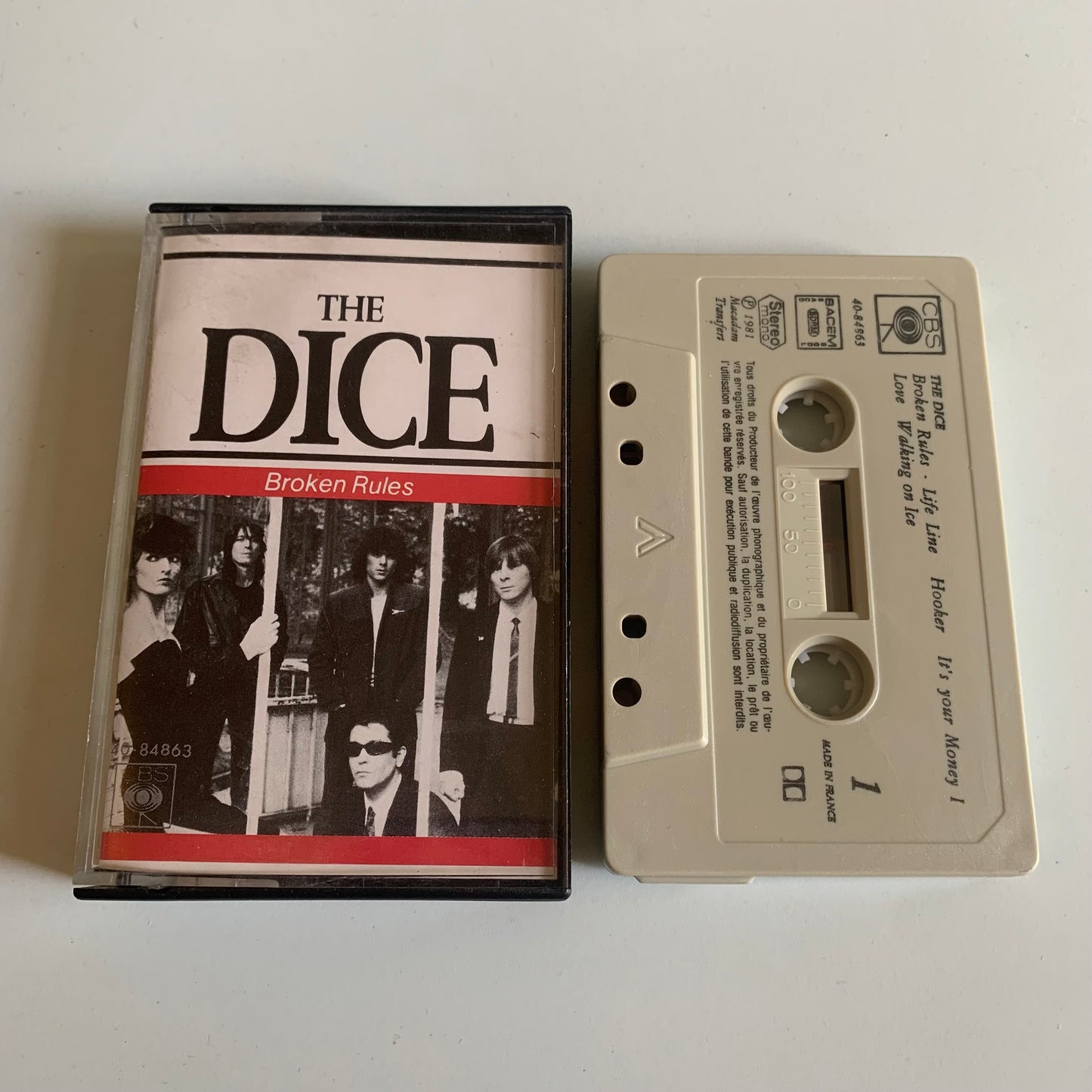 The Dice - Broken Rules - 1981 Occasion
