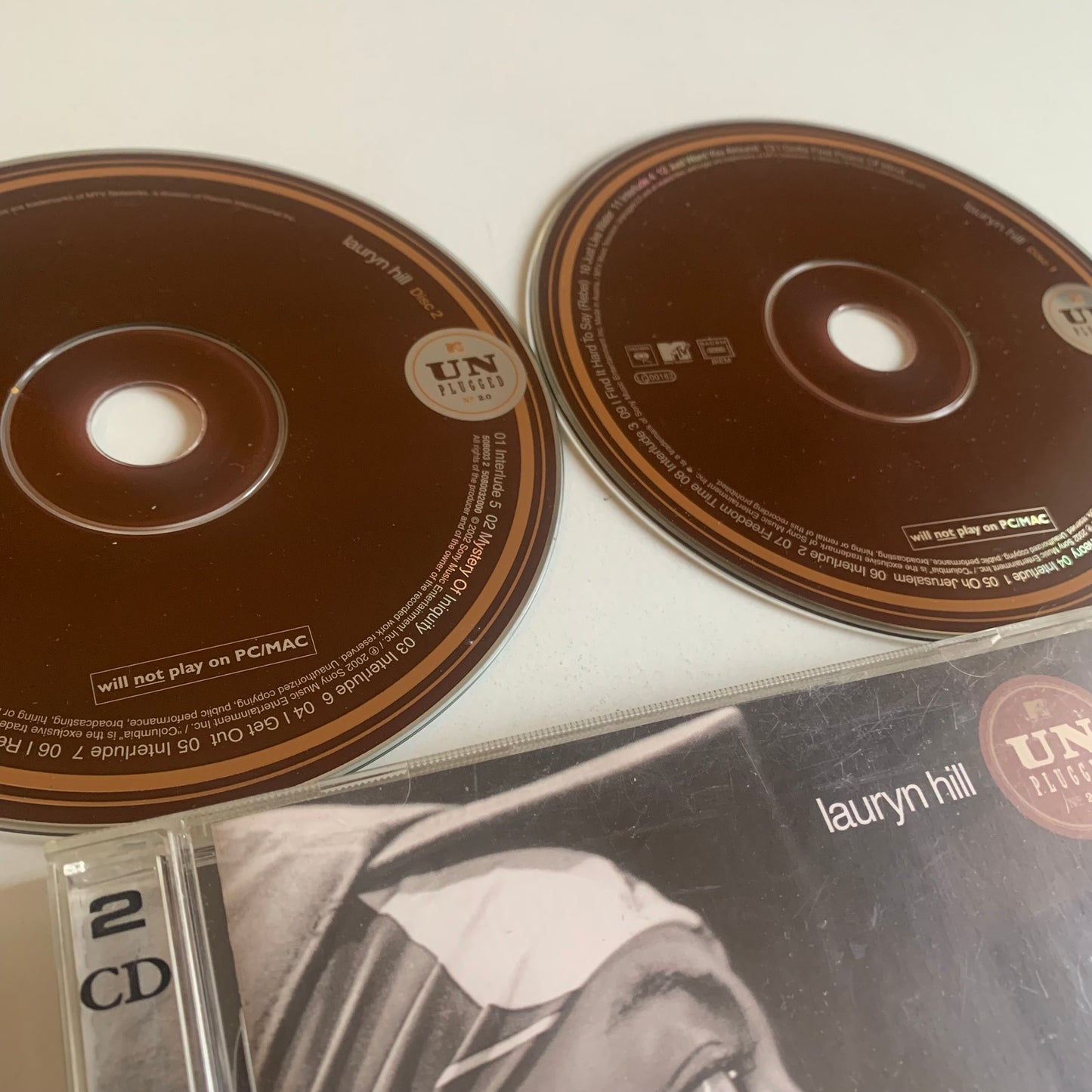 CD - Lauryn Hill - MTV Unplugged 2.0 - 2002