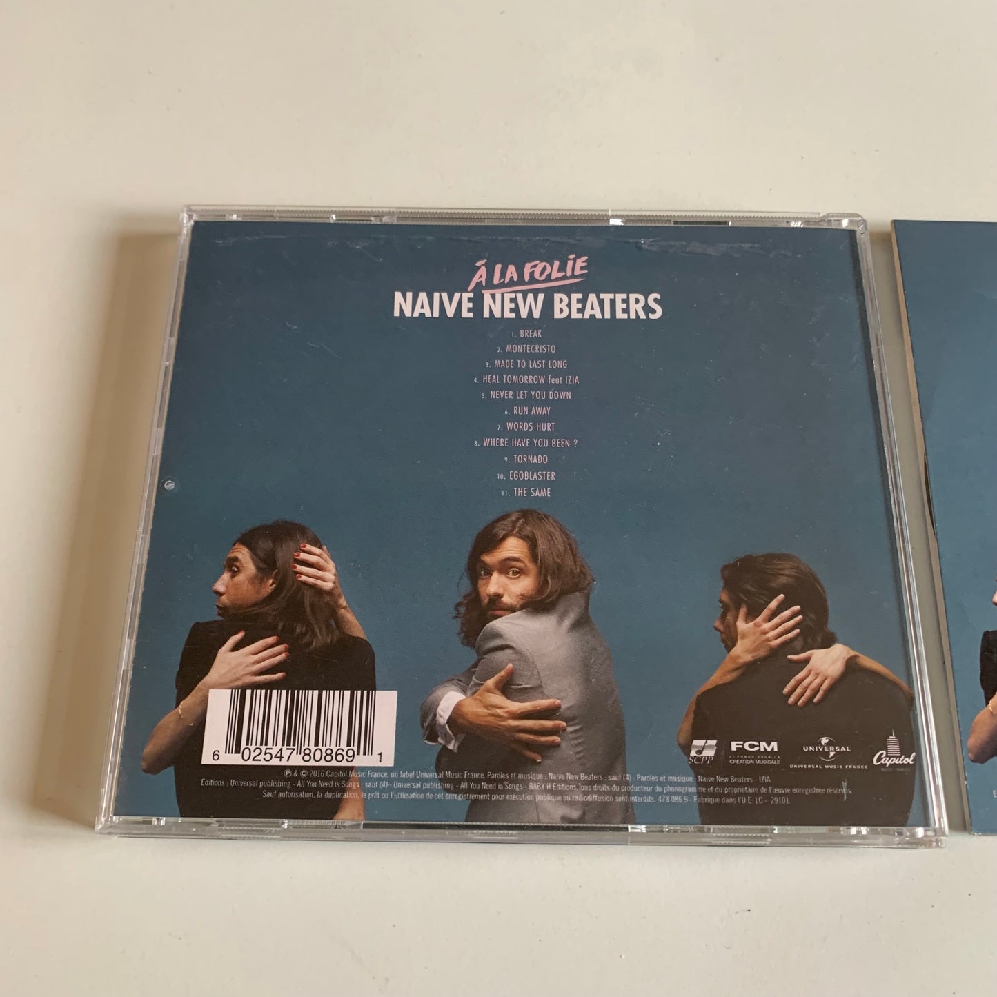 CD et Single - Naive New Beaters - A La Folie - 2016 Occasion