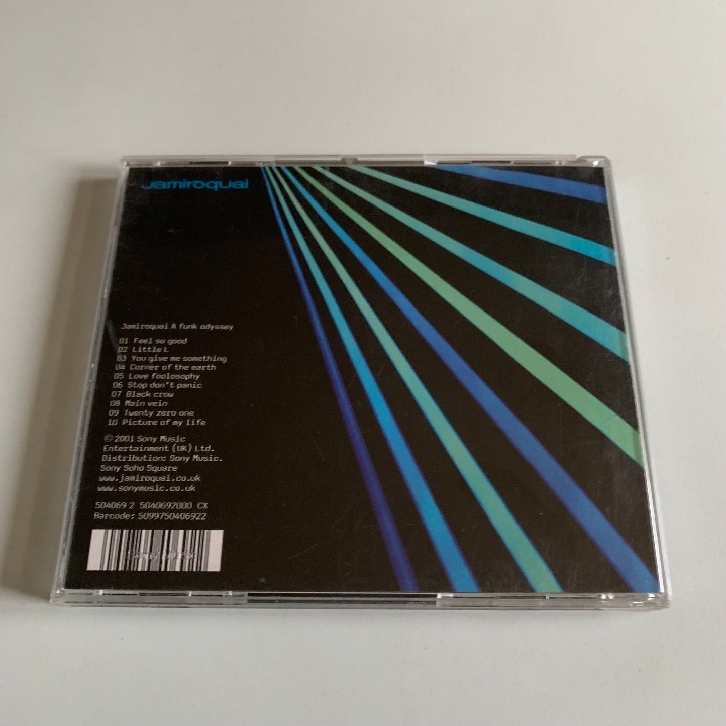 CD - Jamiroquai - A Funk Odyssey - 2001 Occasion