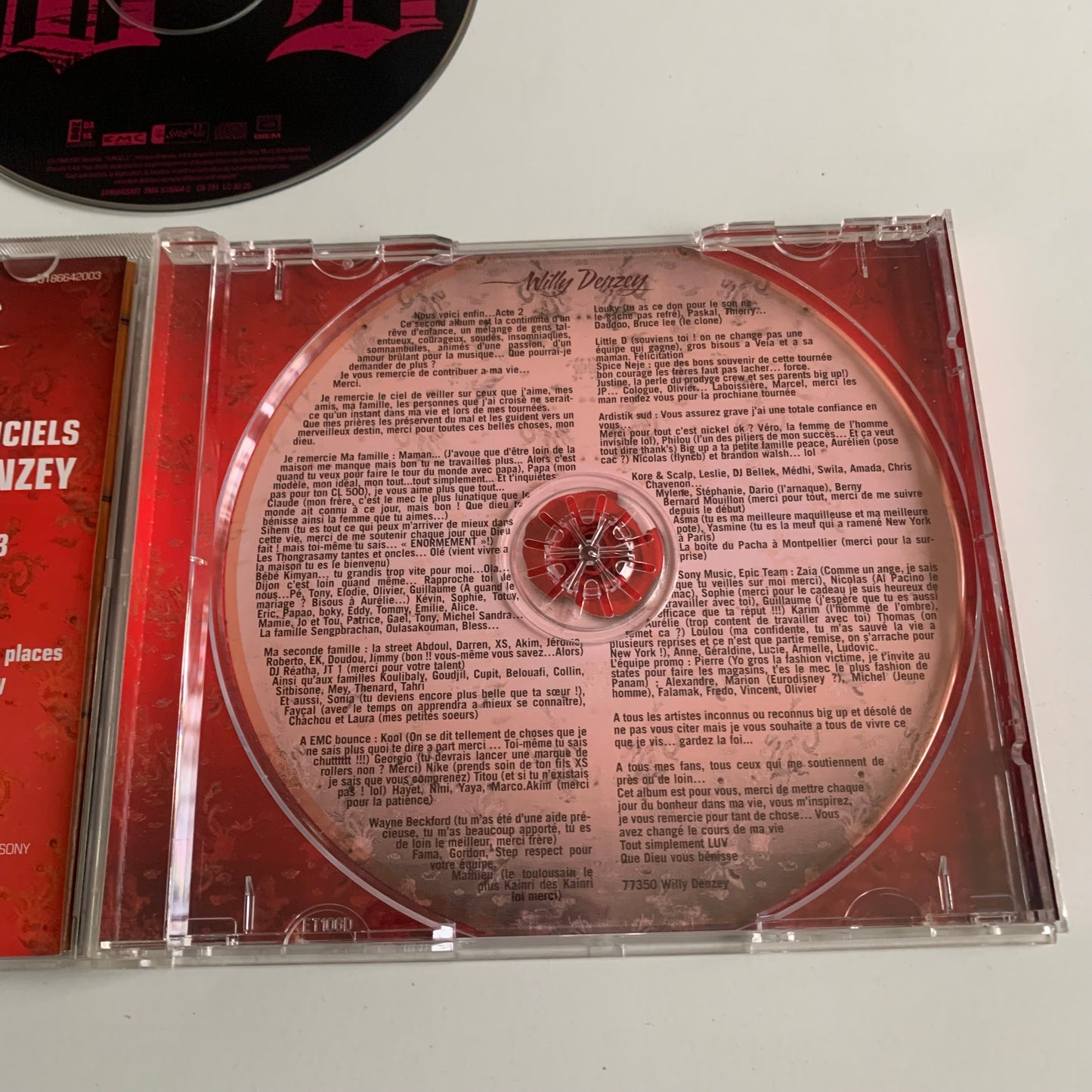 CD - Willy Denzey - Acte 2 - 2004 Occasion