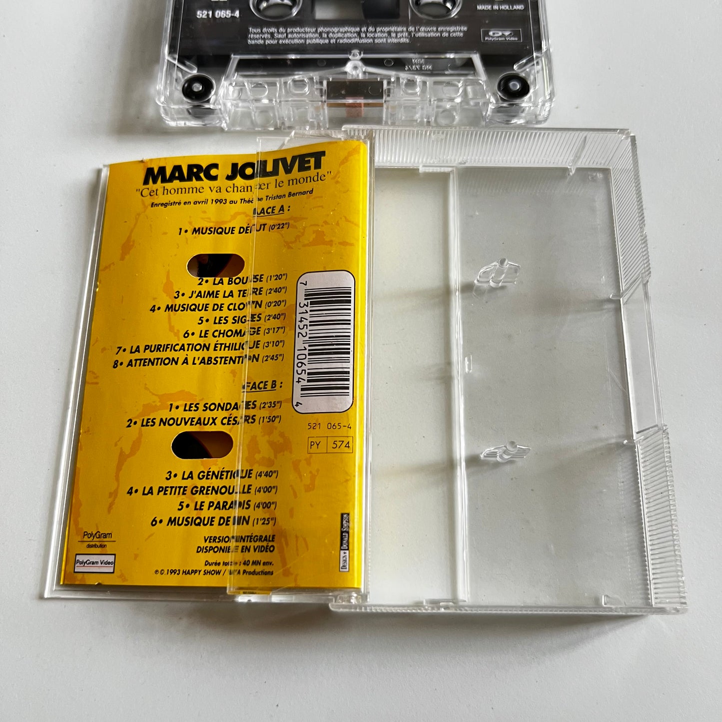 Marc Jolivet - Cet Homme Va Changer Le Monde - 1993