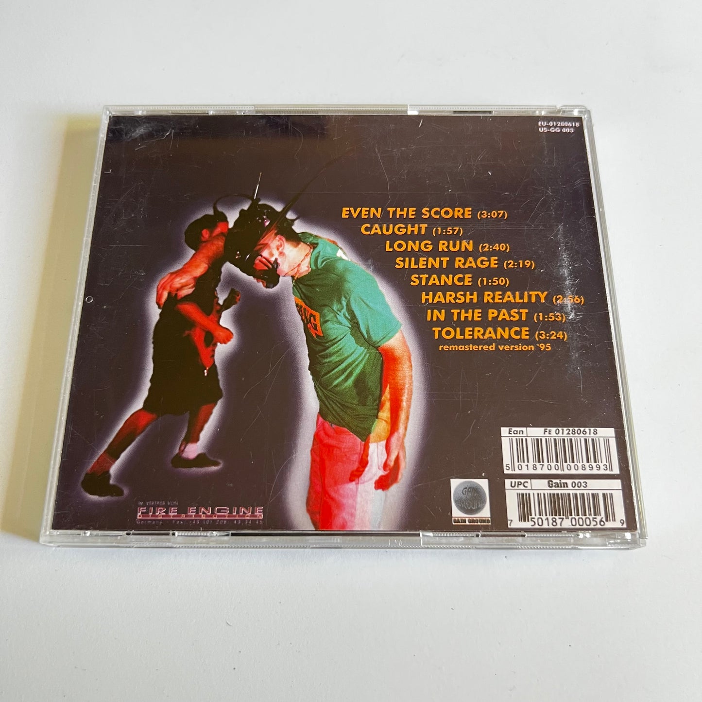 CD - Edgewise - Silent Rage - 1995