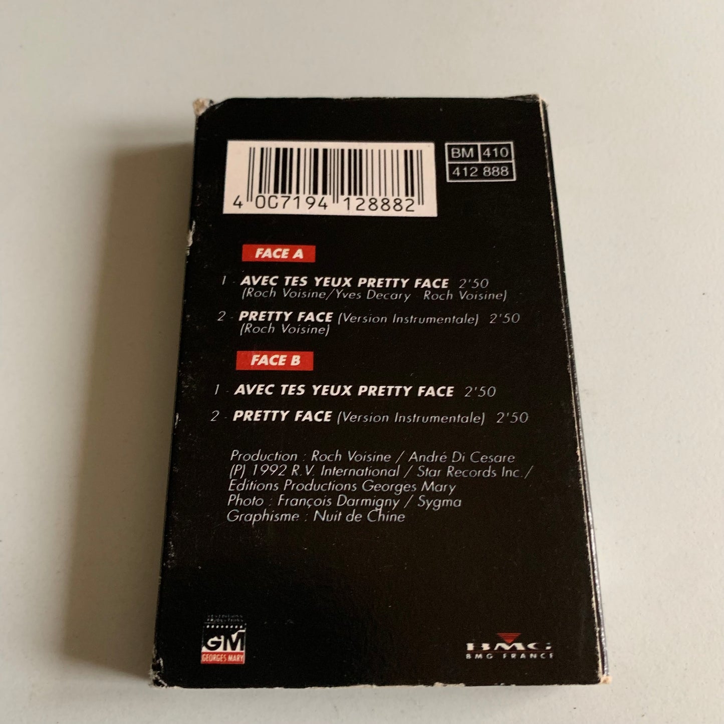 Roch Voisine - Avec Tes Yeux Pretty Face - Single 1992 Occasion