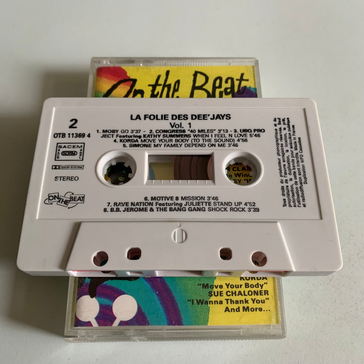 Variétés Compilation - On The Beat Vol. 1 - La Folie Des Dee'Jay's - 1992 Occasion