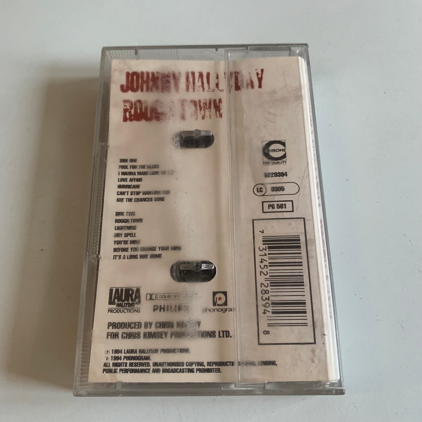 Johnny Hallyday - Rough Town - 1994 Occasion