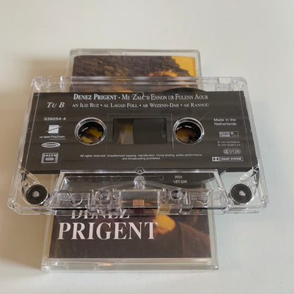 Denez Prigent - Me Zalc’h Ennon Ur Fulenn Aour - 1997 Occasion