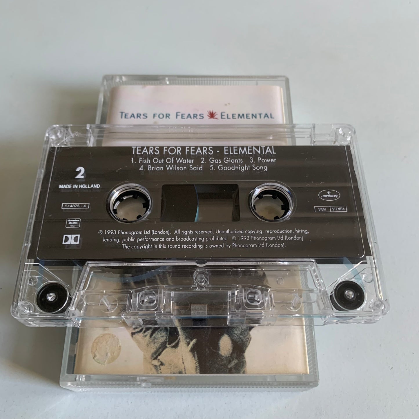 Tears For Fears - Elemental - 1993 Occasion