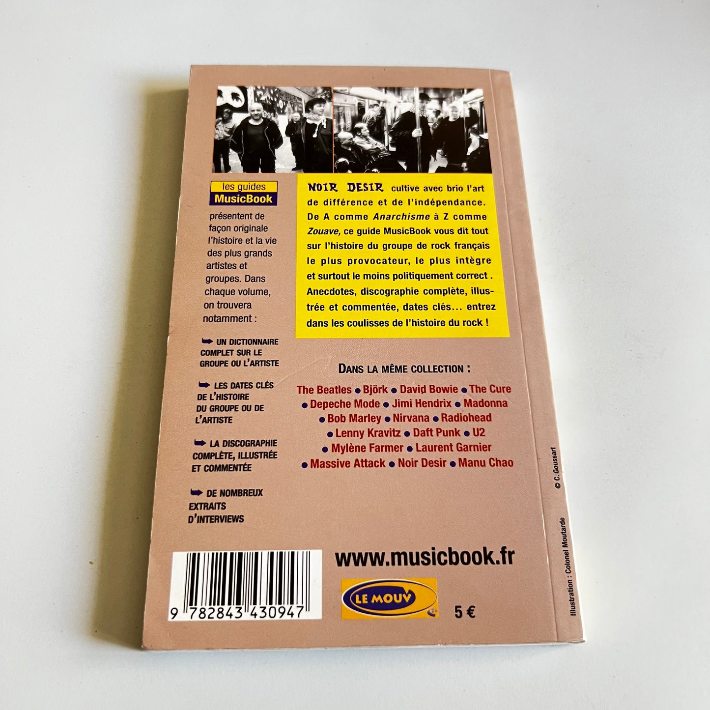 Livre - Noir Désir - Les Guides Music Book de A à Z