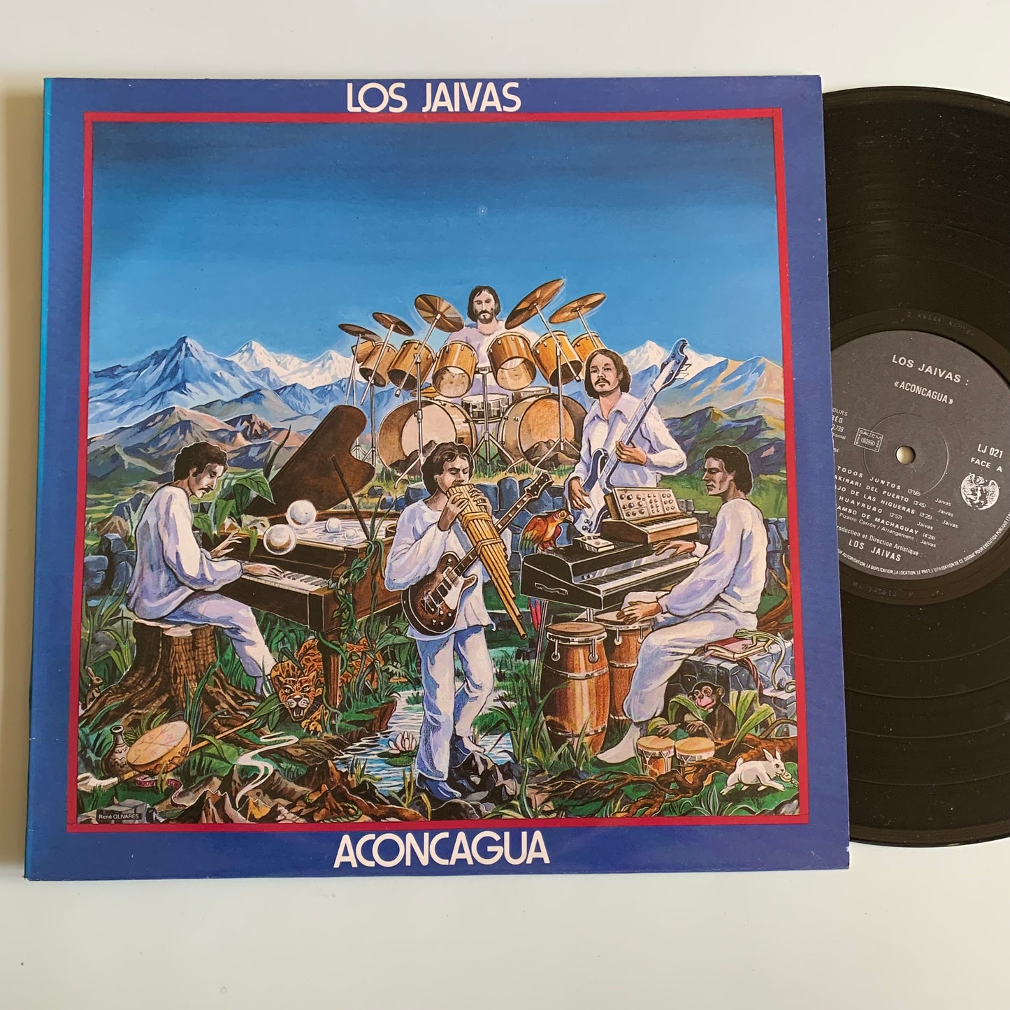 Los Jaivas - Aconcagua - LP Promo 1984