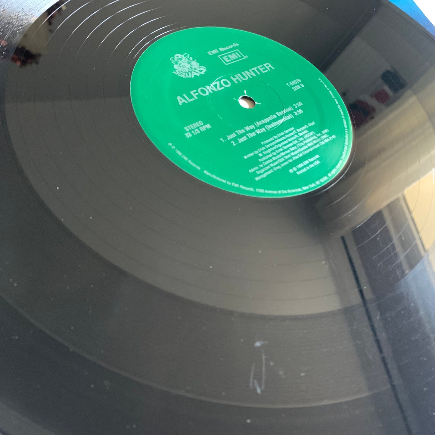 Alfonzo Hunter - Just The Way - Single 1996