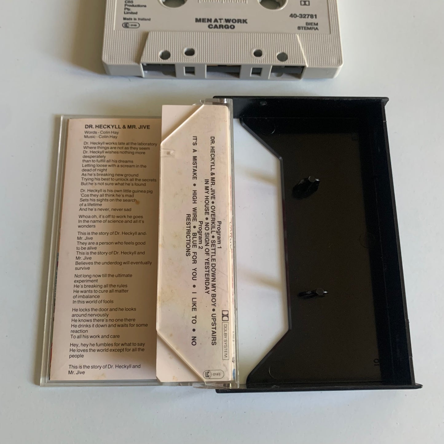 Men At Work - Cargo - 1983 Occasion