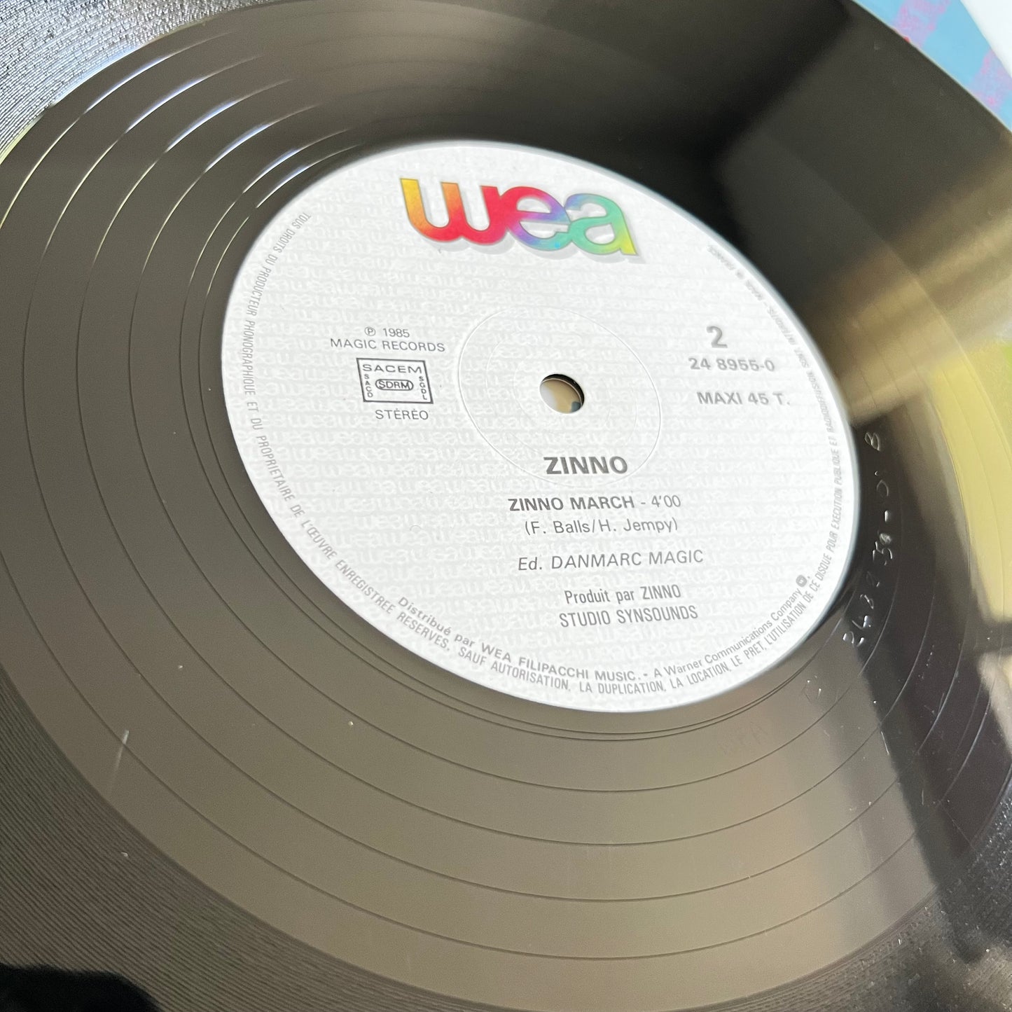 Zinno - What's Your Name? - Maxi Single 1985