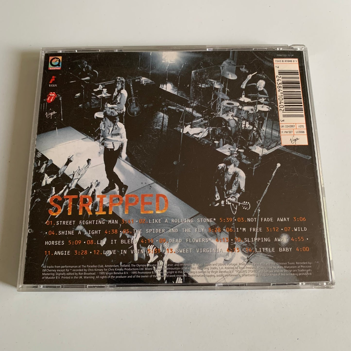 The Rolling Stones - Stripped - 1995 Occasion