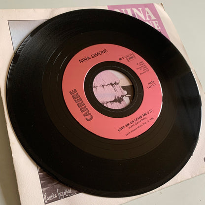 Nina Simone - My Baby Just Cares For Me - Single 1987 Occasion