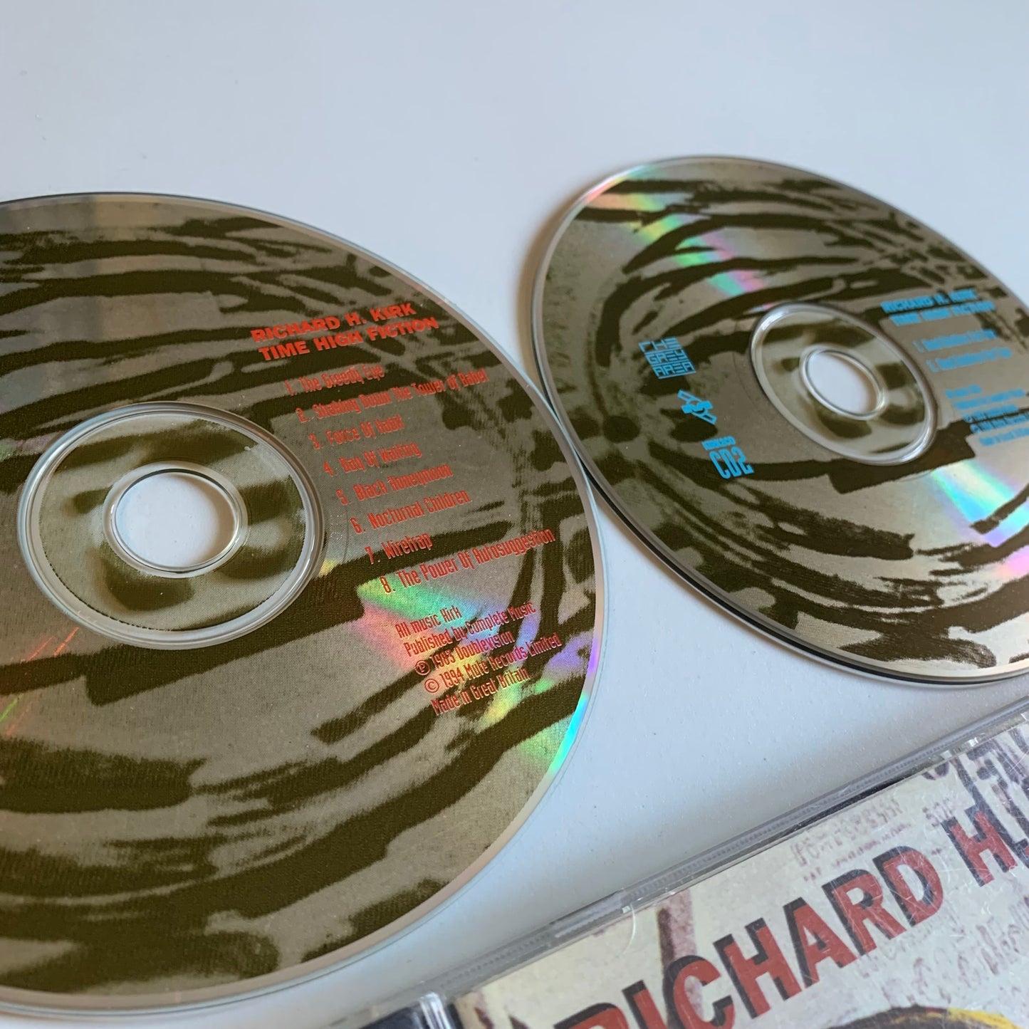 CD - Richard H. Kirk - Time High Fiction - 1994