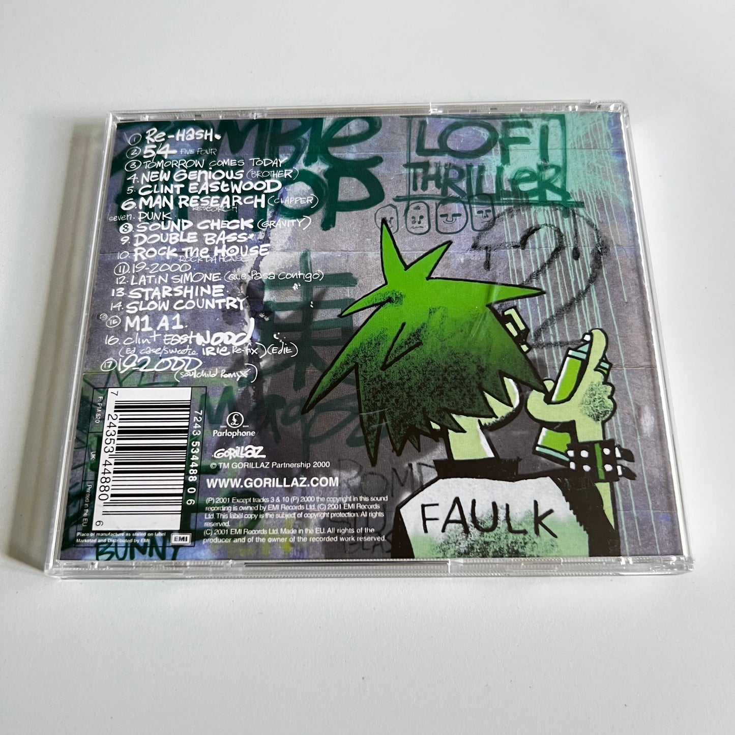 CD - Gorillaz - 2001