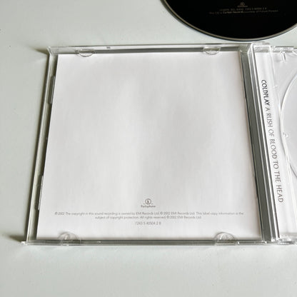 CD - Coldplay - A Rush Of Blood To The Head - 2002