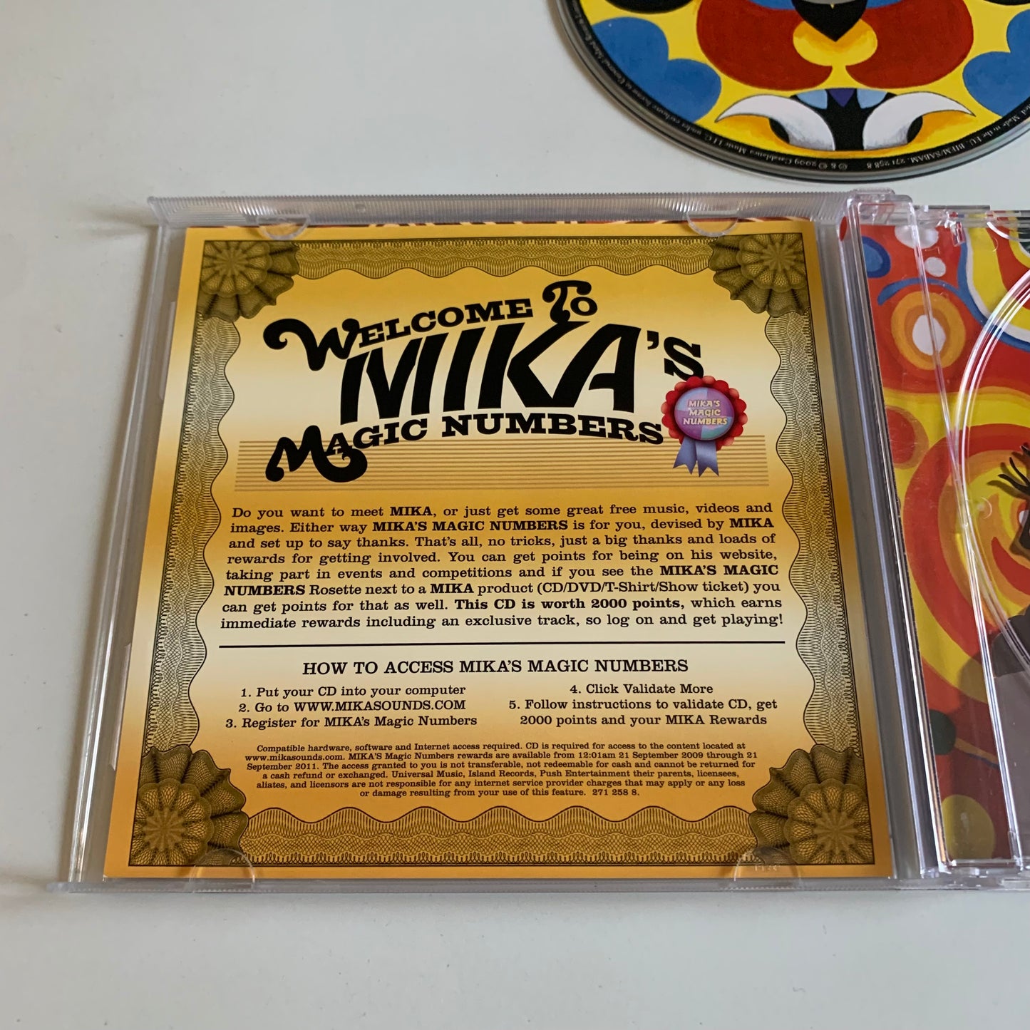 CD - Mika - The Boy Who Knew Too Much - 2009 Occasion