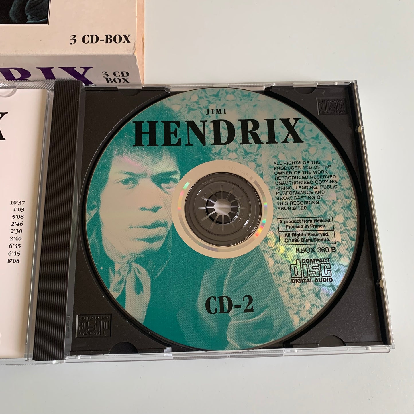 Jimi Hendrix - Cd Box - 1996 Occasion