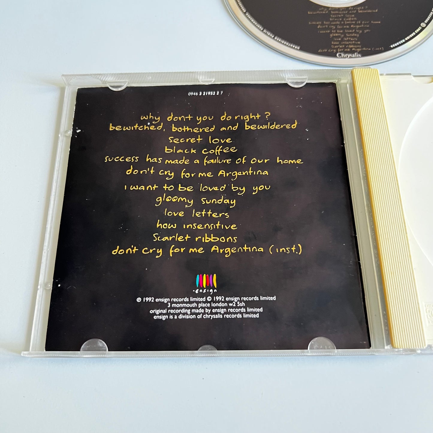 CD - Sinéad O'Connor - Am I Not Your Girl? - 1992