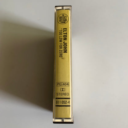 Elton John - Too Low For Zero - 1983 Occasion