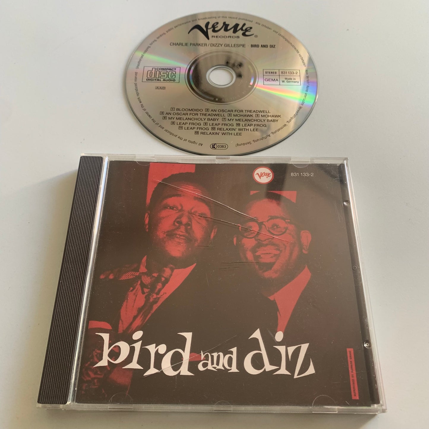 Charlie Parker - Bird And Diz - 1986 Occasion