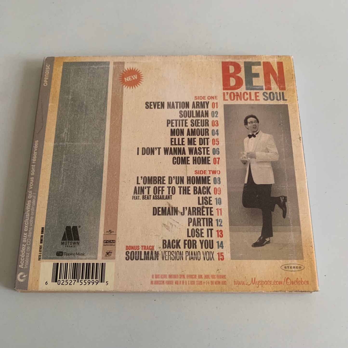 CD - Ben L'Oncle Soul - Ben L'Oncle Soul - 2010 Occasion