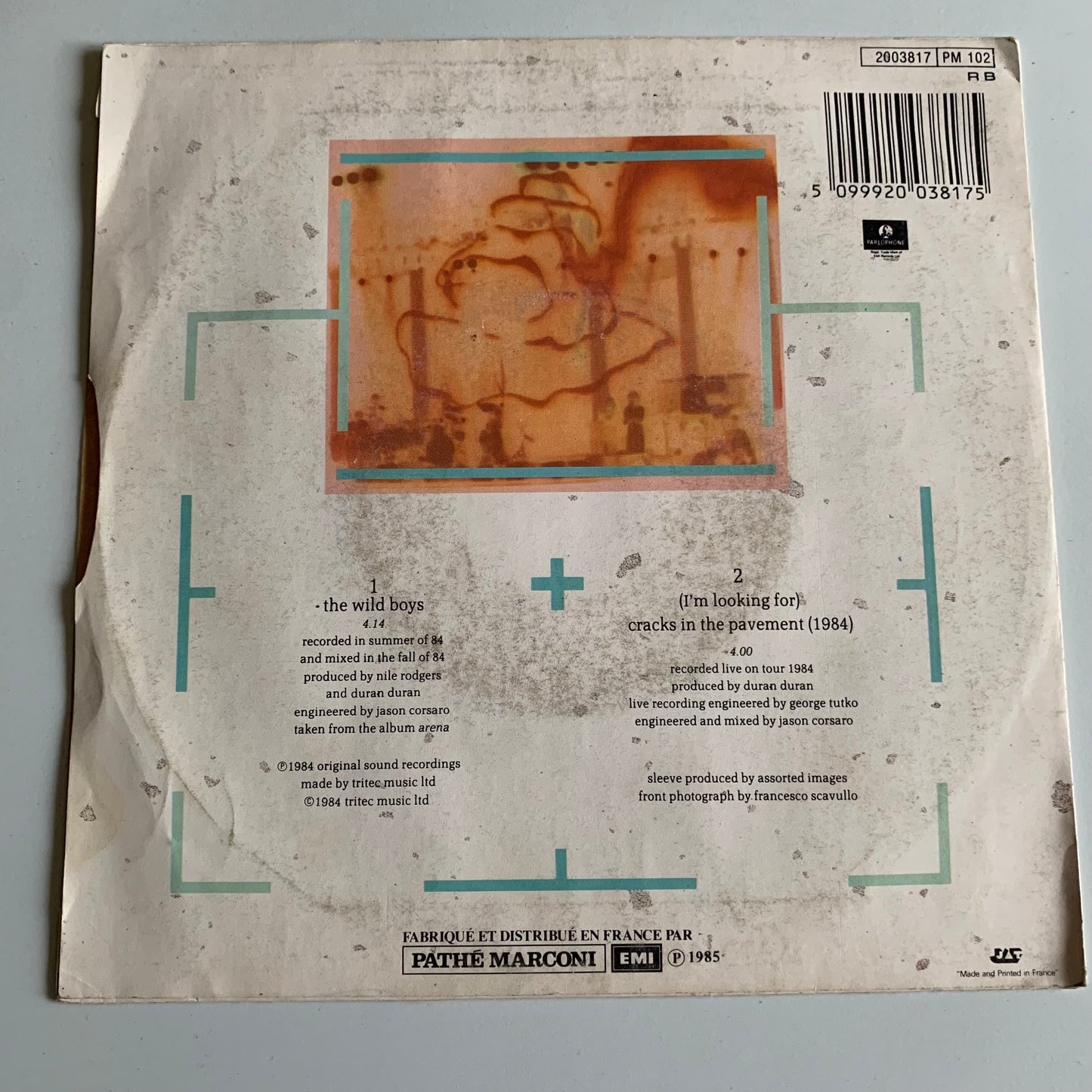 Duran Duran - The Wild Boys - Single 1985 Occasion