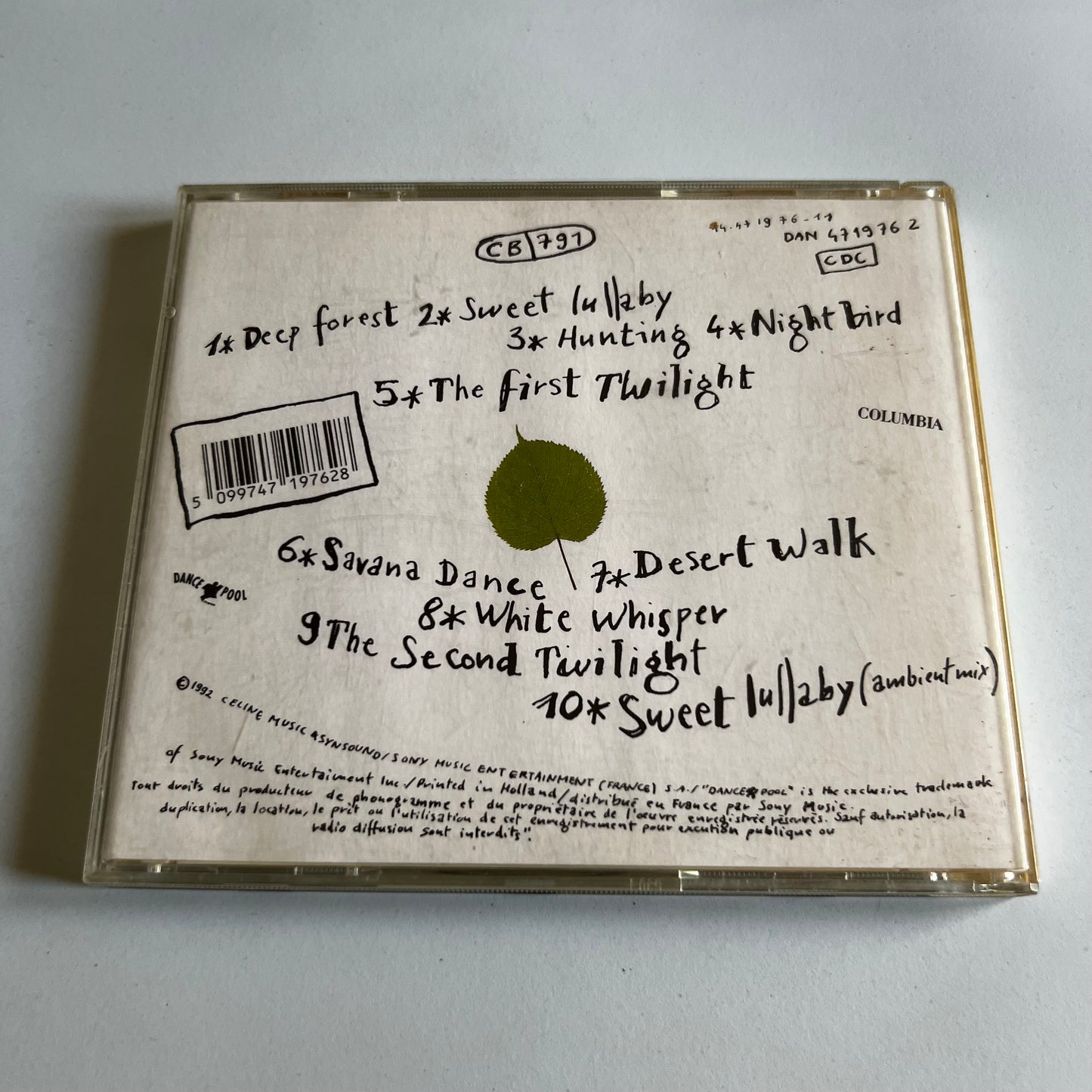 CD - Deep Forest - Deep Forest - 1992